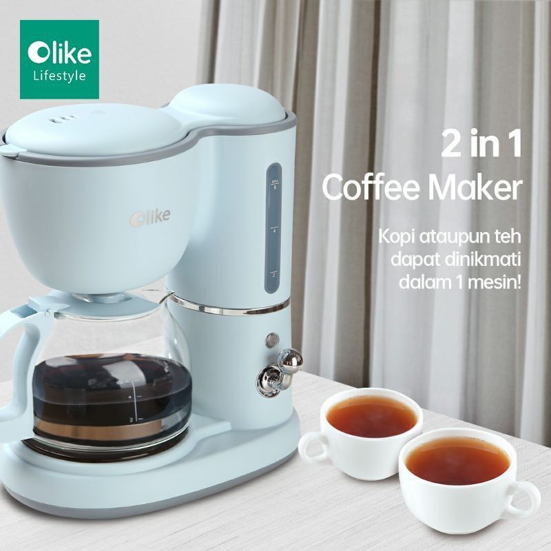 COFFE MAKER OLIKE 2 IN 1 COFFE MAKER