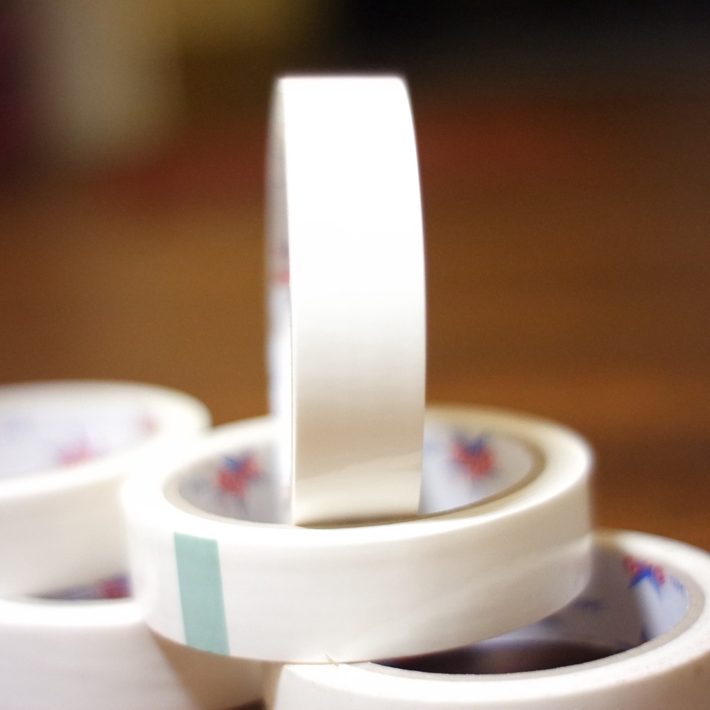 Lakban OPP Isolasi Plastik Warna Warni Opp 24 mm Putih