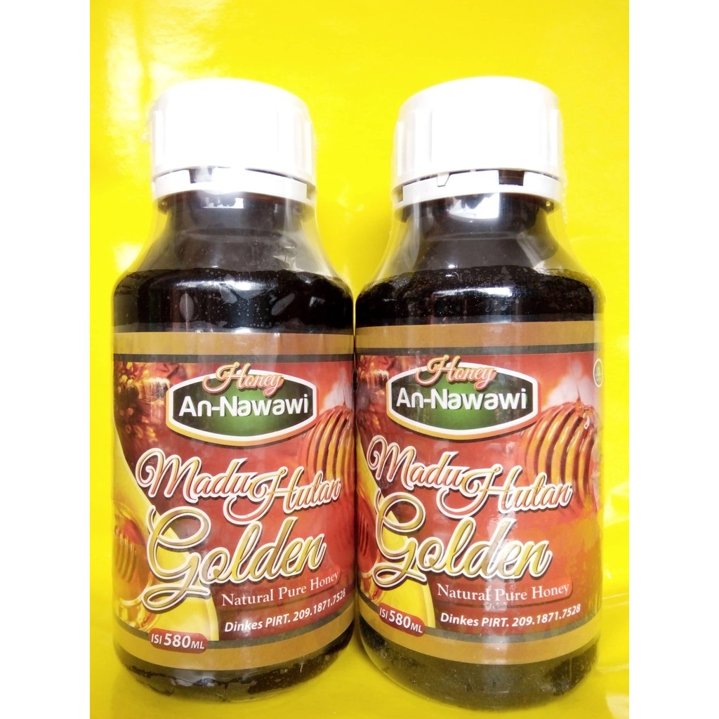 

madu annawawi 580 ml / madu hutan golden 580 ml / madu annabawy golden