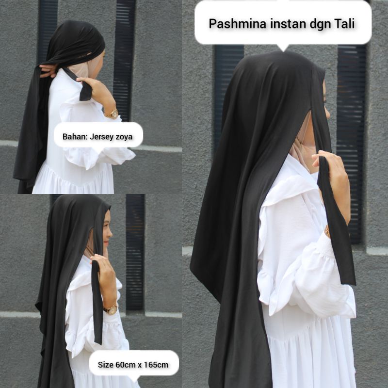 Pashmina Instan Tali Malaysia Hijab Pashmina Tali Instan Pashmina Melayu Pashmina Inner