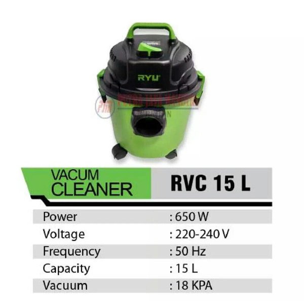 Tekiro Ryu Vacum Cleaner 3 In 1 Basah Dan Kering