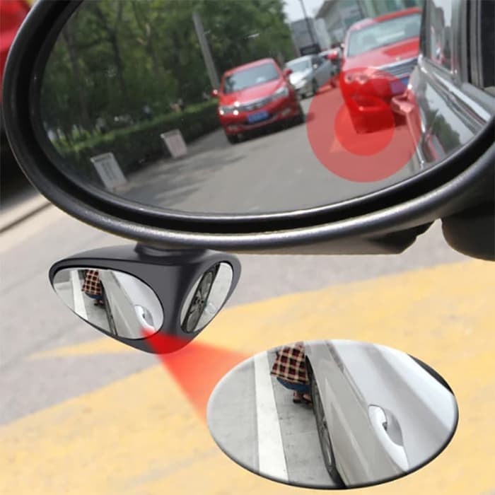 BLIND SPOT MIRROR CERMIN TAMBAHAN 2 in 1