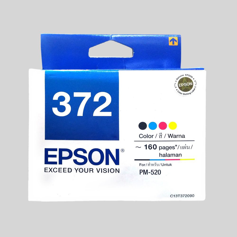 ink original genuine cartridge foto 4R 4 r t 372 Epson T372 Original Tinta Catridge PM-520 pm520