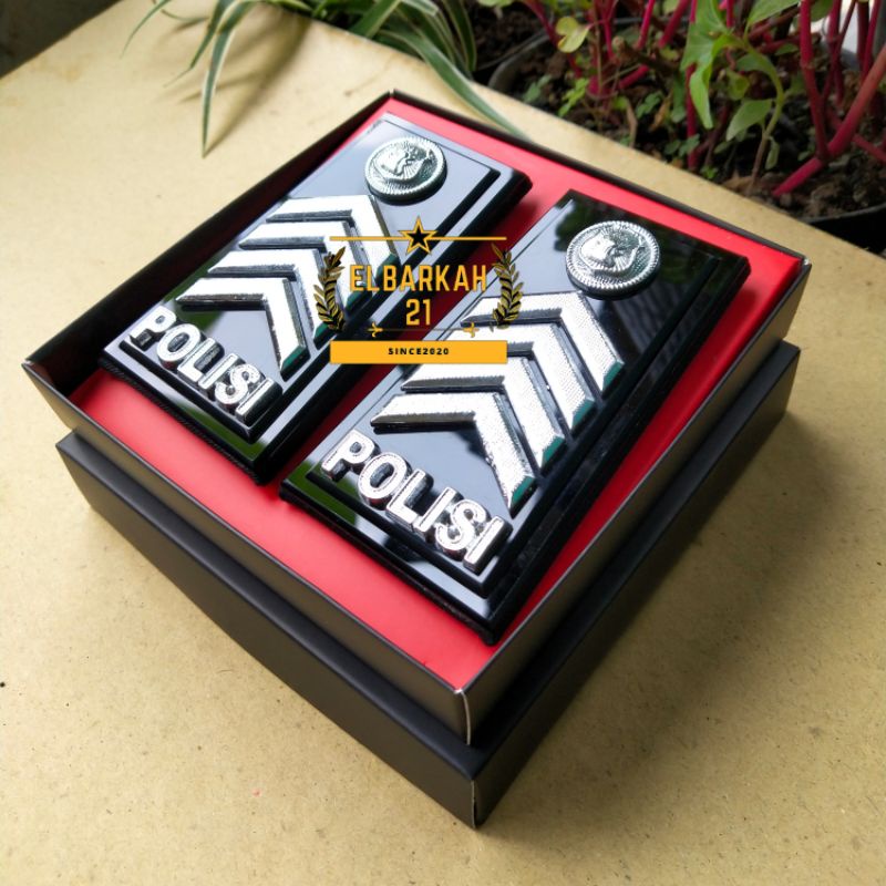 pangkat bripka pdh ful akrilik SUPER PREMIUM