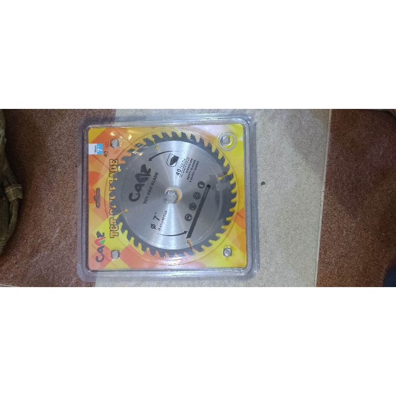Mata Circular 7 inch x 40 T / Circular Saw Blade / Mata Potong Kayu