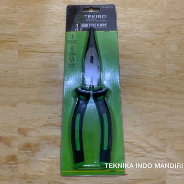 TEKIRO Tang Lancip 8 INCH / Long Nose Pliers 8&quot;