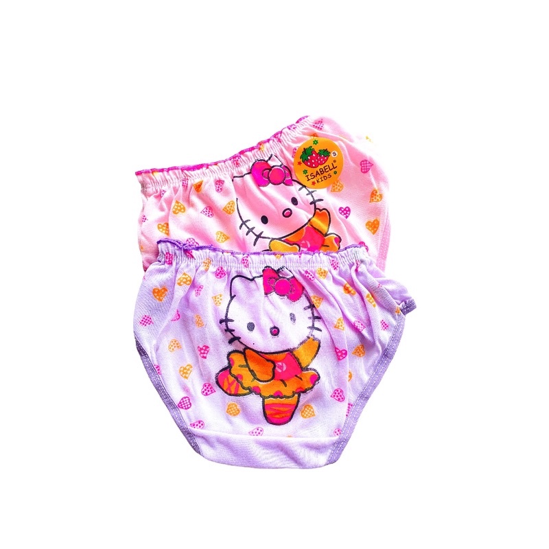 1 LUSIN CD CELANA DALAM ANAK PEREMPUAN MURAH / CD ANAK LUSINAN / CD ANAK HELLO KITTY S M L / ISABEL