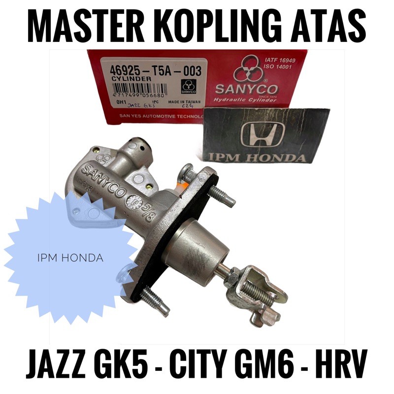 46925 T5A CM Assy Clutch Master Cylinder Kopling Atas Honda Jazz GK5 City GM6 HRV 2014 2015 2016 2017 2018 2019 2020