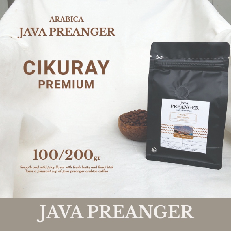 

Arabica Java Preanger Cikuray Premium Kopi Bean, Bubuk 100-200gr