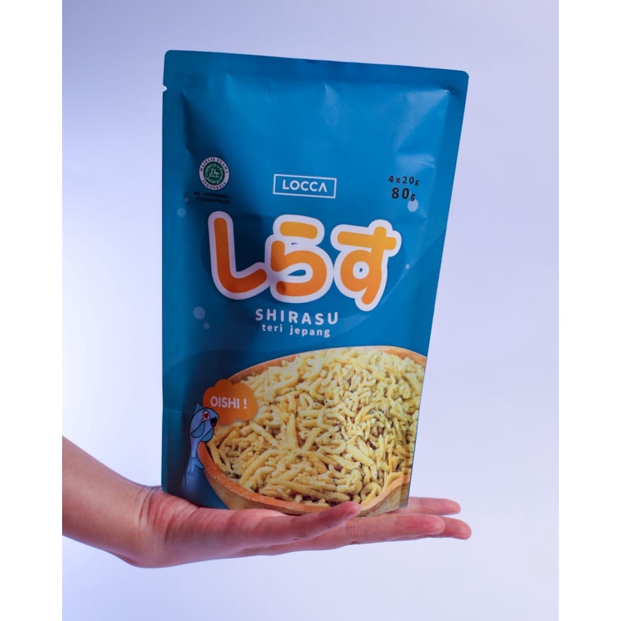 

Teri Jepang Locca 80gr / Shirasu