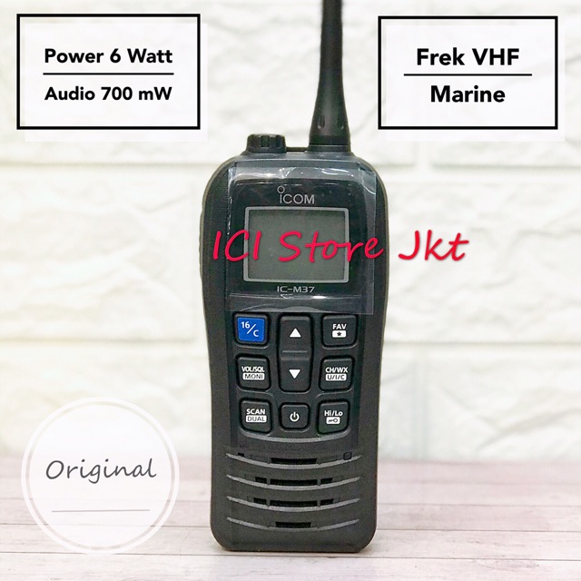 HT Icom M37 / Icom IC M37 Marine Original