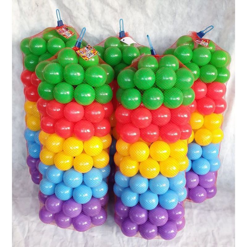 mandi bola anak murah bola plastik kecil warna warni bola cerah bola premium mainan anak 100 pcs