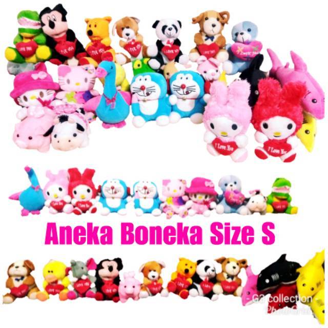 Aneka Boneka  Size S Harga Grosiran Shopee  Indonesia