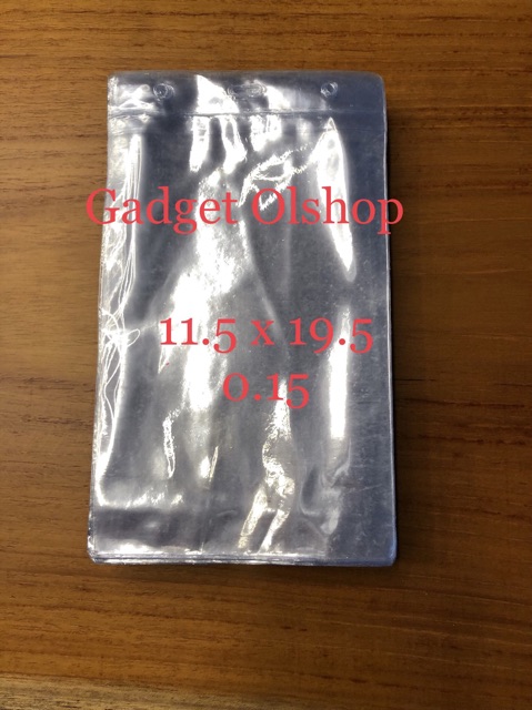 

gk Plastik id card - plastik tanda pengenal - plastik panitia 11.5x19.5 TEBAL