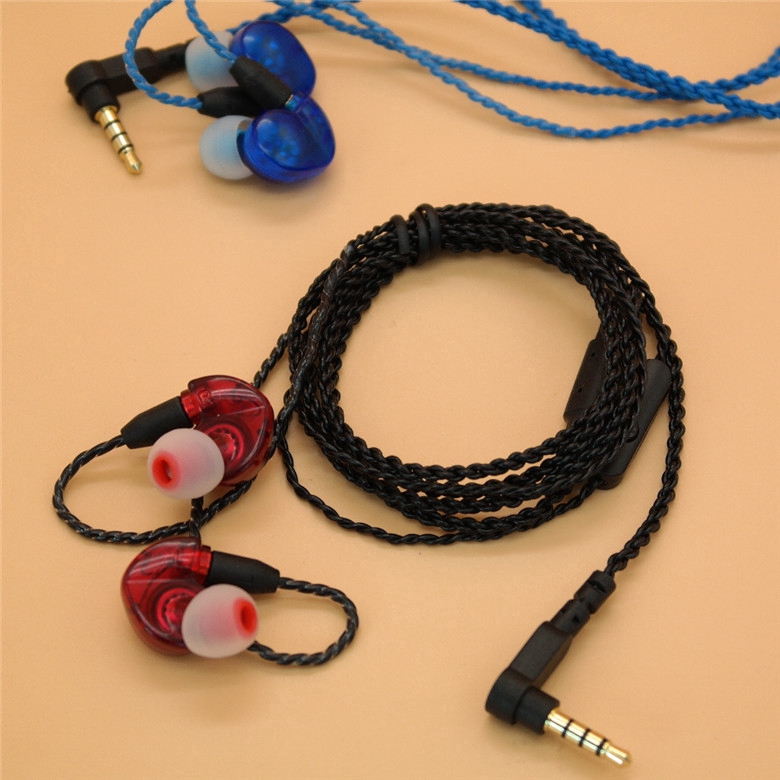 1 Pasang Earphone Handmade Ukuran 10mm untuk Olahraga