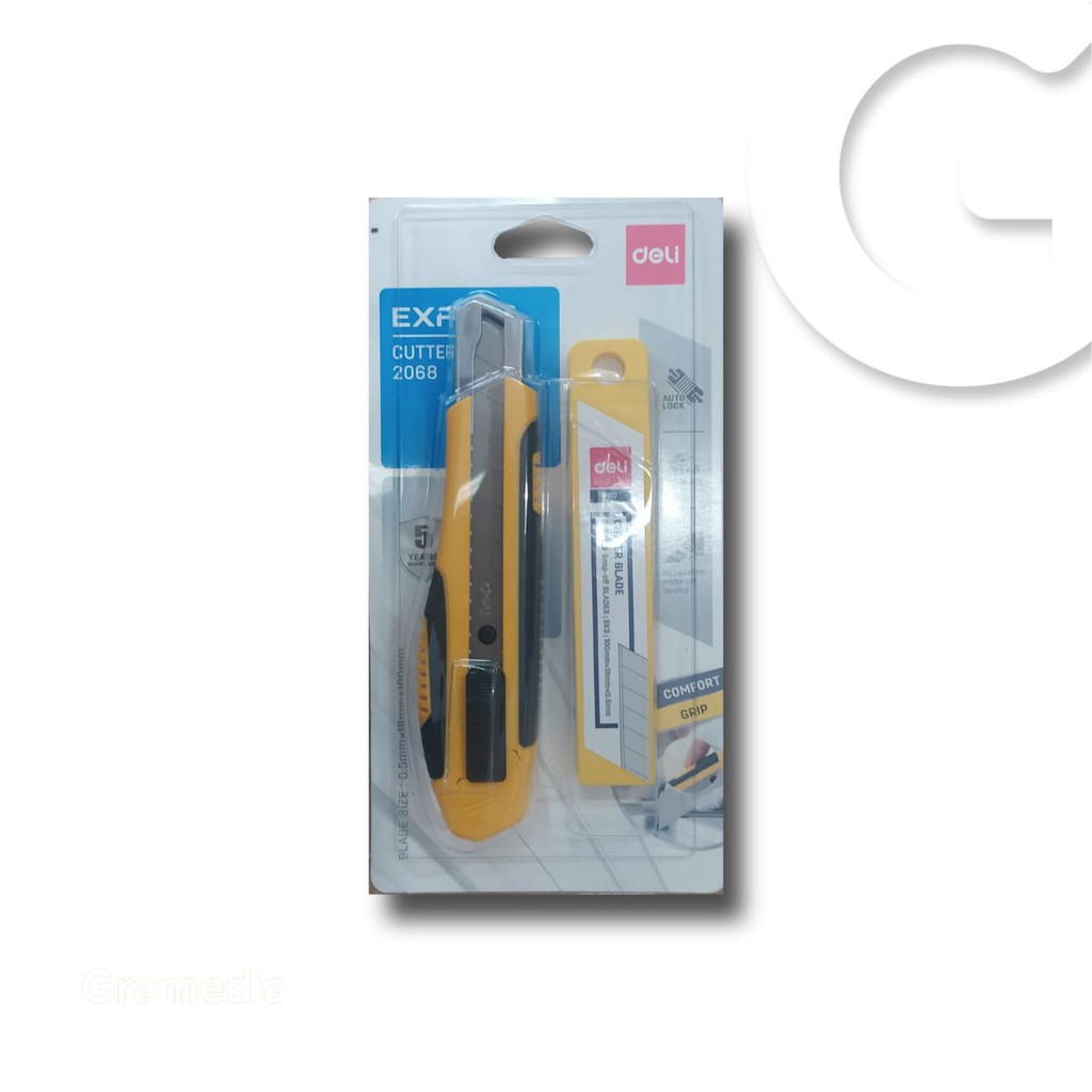 

Gramedia Gorontalo - Deli Cutting Knife Assorted 2068