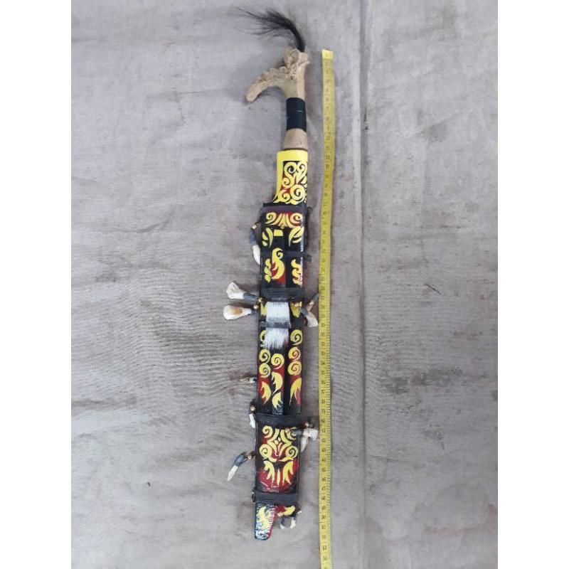 mandau mini hiasan dinding