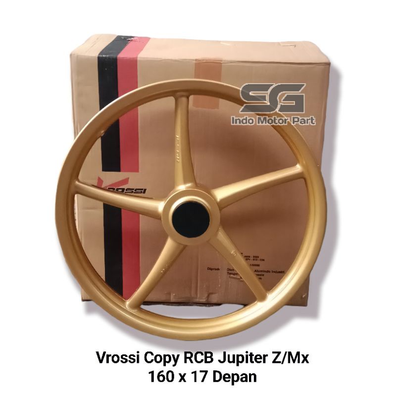 Velg Copy RCB Vrossi Depan uk.160 x 17 warna terbaru