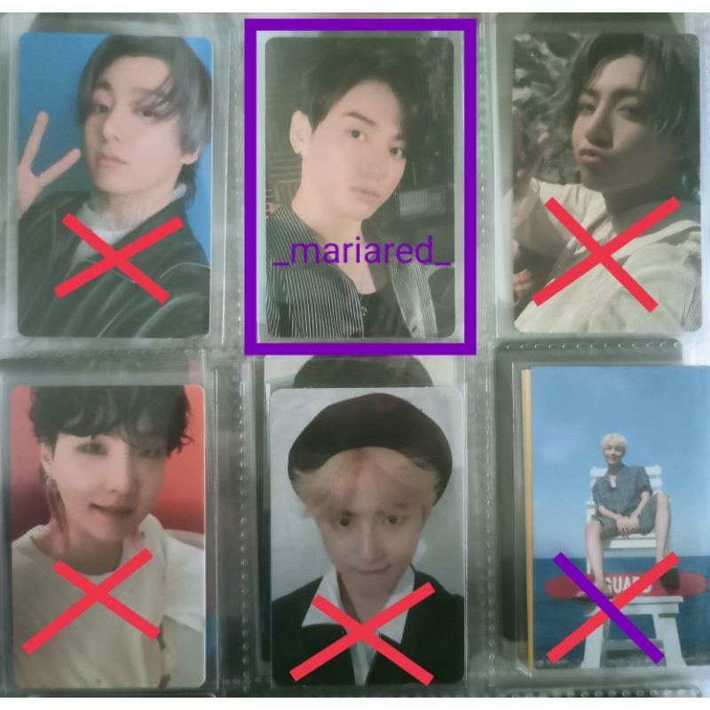 BTS Butter Jungkoook Official Photocard
