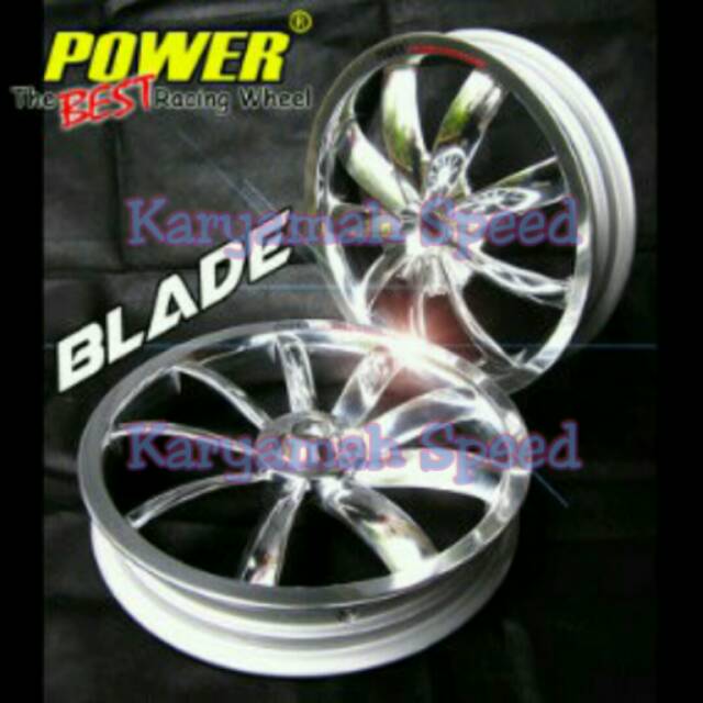 Velg POWER Vario 125 - Vario 150 Type Blade Chrome Pholise
