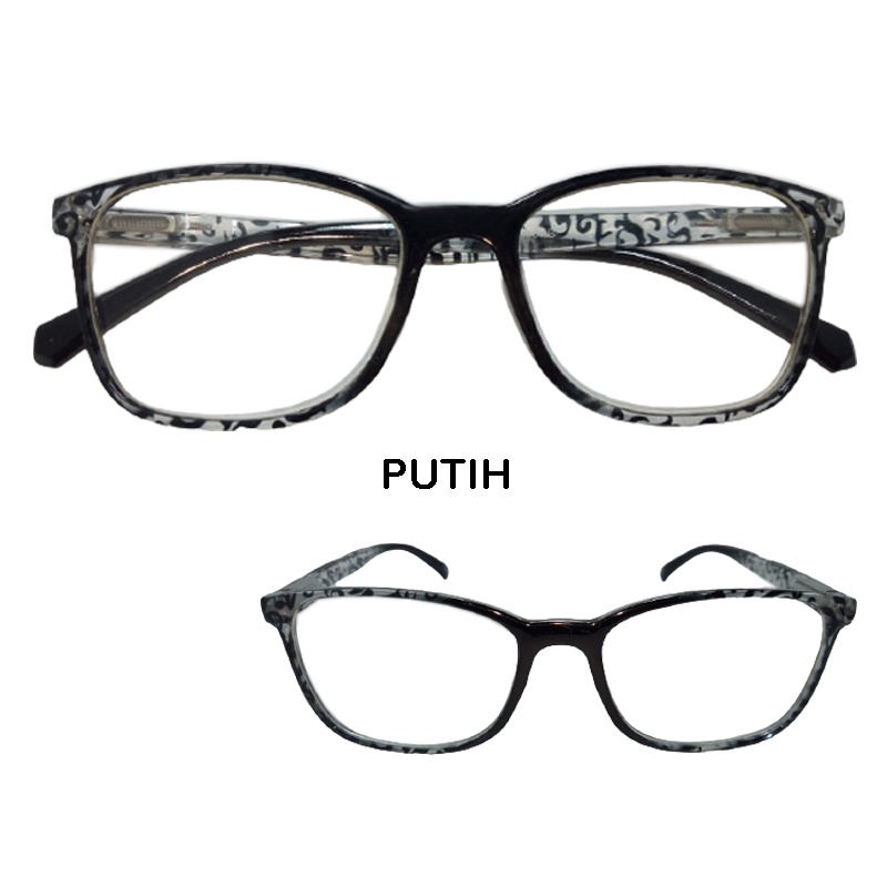 Kacamata Anti UV Radiasi Fashion Optik Sunglasses Wanita Frame Pria Unisex Tren Korea Murah Kacamata Komputer Kacamata Dewasa Transparan Blueray Eyeglasses Blue Ligh Bloocking