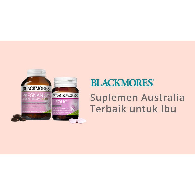 BLACKMORES I FOLIC / I-FOLIC - BPOM KALBE - 150 Tablet - PROMIL ifolic - Program Kehamilan