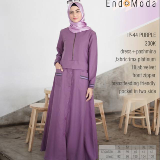 Endomoda IP 44 / BAJU GAMIS REMAJA TERBARU