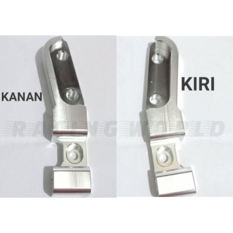 BREKET KALIPER MONOBLOK NISSIN BREMBO BOTTOM SHOCK RT STAGE KANAN DAN KIRI