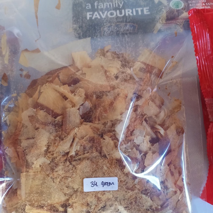 

ABON- KATSUOBUSHI/ IKAN CAKALANG SERUT - 25GRAM -MAKANAN-KERING.
