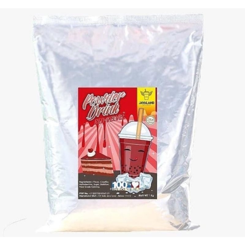 

bubuk minuman rasa redvelvet