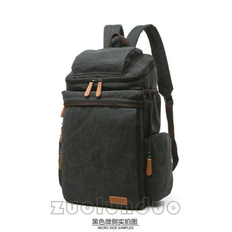 Tas punggung kanvas 9028,ransel,gemblok,backpack