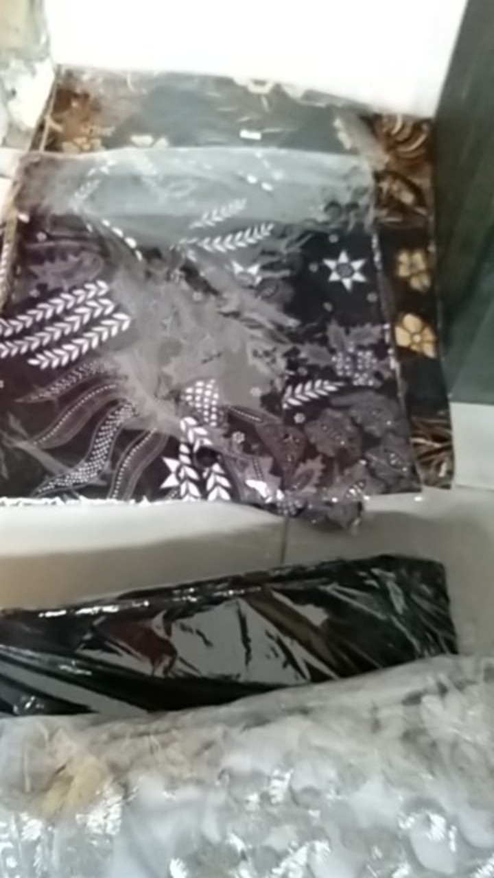 Batik Dolby Dolbi Dobby Doby Tenun Sutra Tulis Katun Atbm Baron Atasan Batik Wanita Sogan Srg308