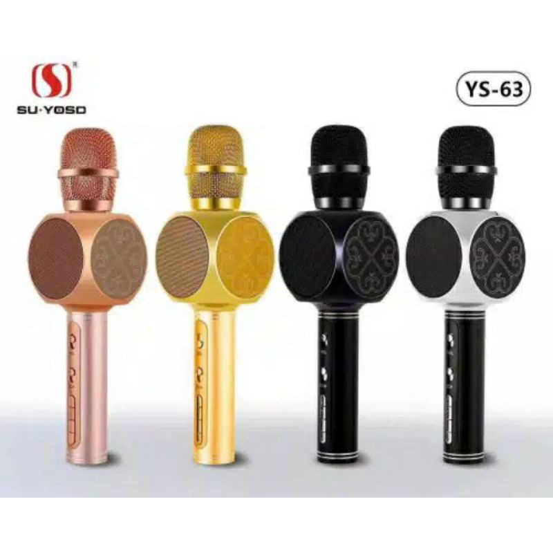 ORIGINAL MIC MERK SU YOSD YS63 ORIGINAL DUAL SPEAKER