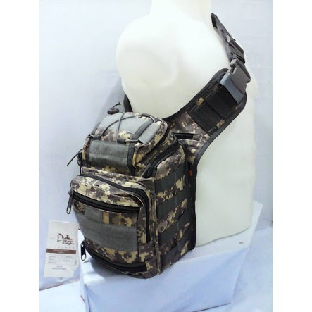 Best Promo! TAS SELEMPANG TACTICAL S155/MOTIF DESERT/POLOS COKLAT DAN HITAM/ACUPAT Sale!