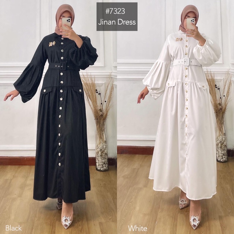 JINAN DRESS/DRESS HIJAB LILAC DRESS MAXY PESTA KONDANGAN LEBARAN/DRESS ORGANZA/ CARISSA DRESS/GAMIS 