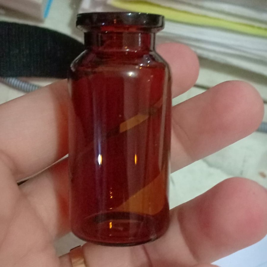 Botol vial, vial penicilin 10ml coklat