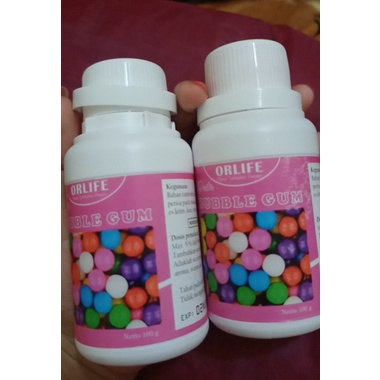 

PENAMBAH RASA ORLIFE RASA PINK BUBBLEGUM | 100GR Perisa pasta Permen Karet Warna Merah Muda Merk Orlife