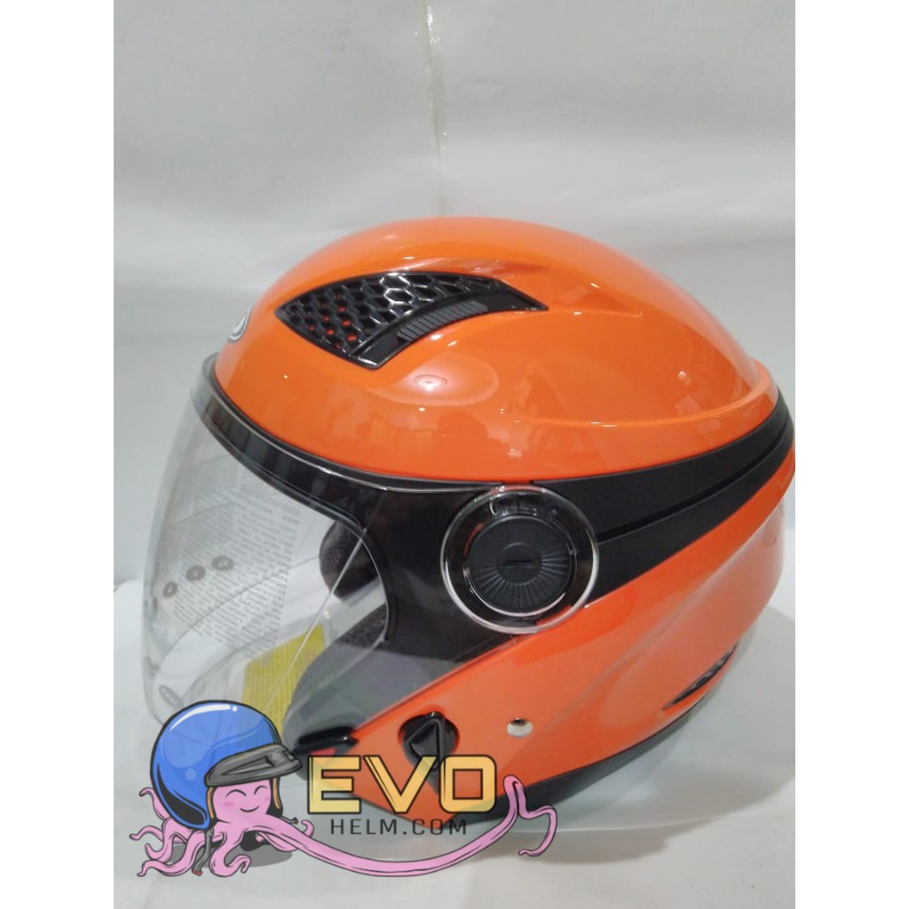 ZEUS ZS-610 SOLID - NEON ORANGE