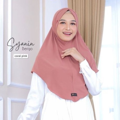 (BISA COD) JILBAB INSTAN POLOS / BERGO SYANIN YESSANA-1