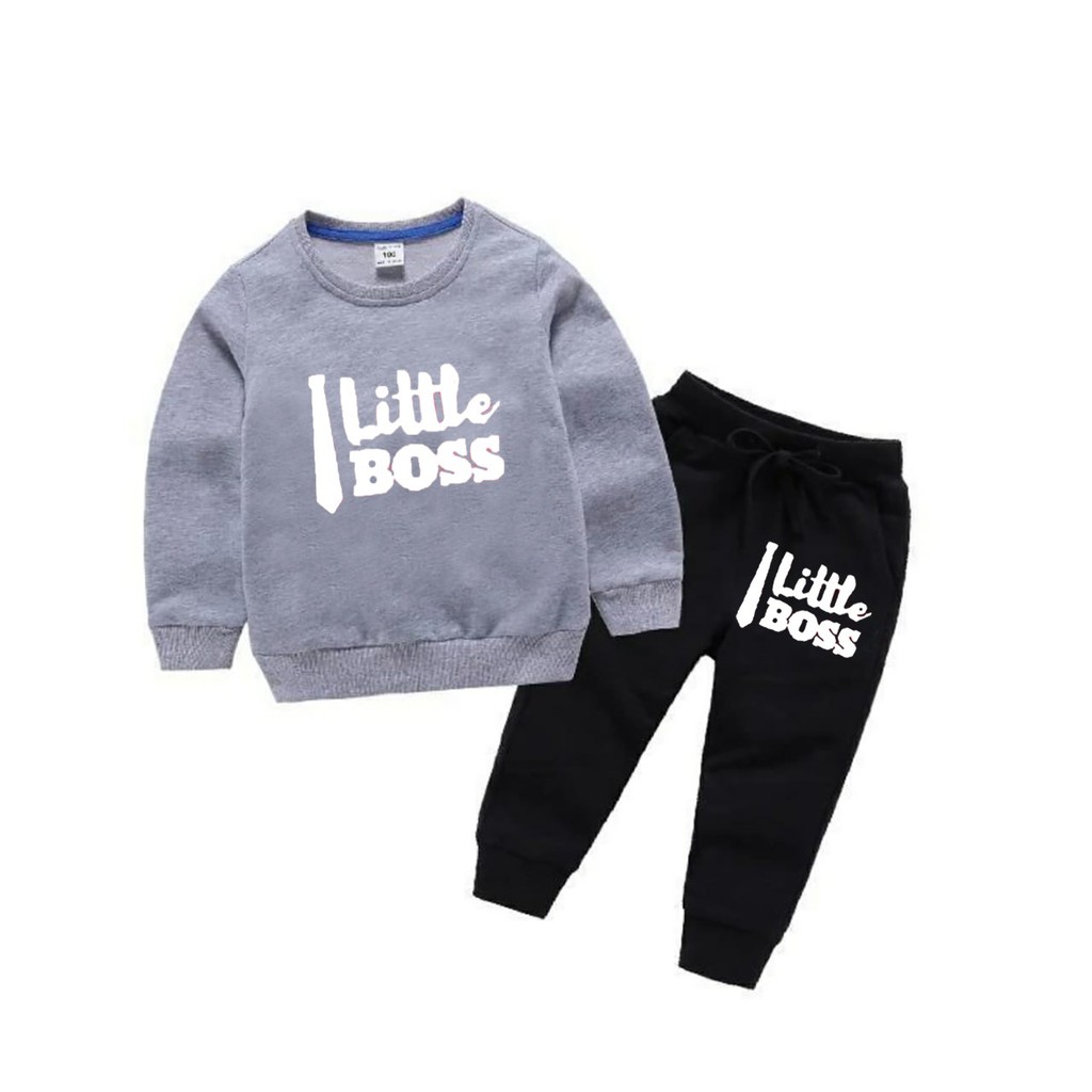 Bisa COD / Asgard777 - Setelan Little Boss kids // setelan kids // fashion anak