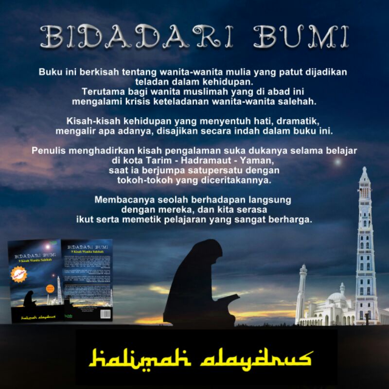 

Buku karangan Ustadzah Halimah Alaydrus wafabyhalimah