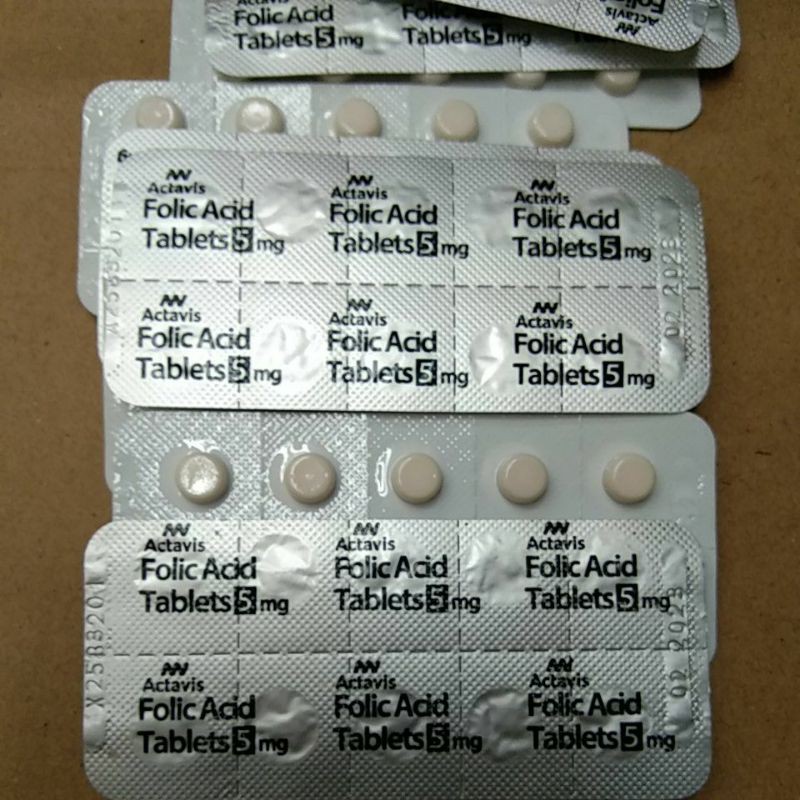 Folic acid 5mg -asam folat 5mg