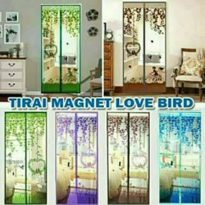 TIRAI MAGNET MOTIF RANDOM Tirai Magnet Anti Nyamuk Karakter / Tirai Pintu Anti Nyamuk Karakter MURAH