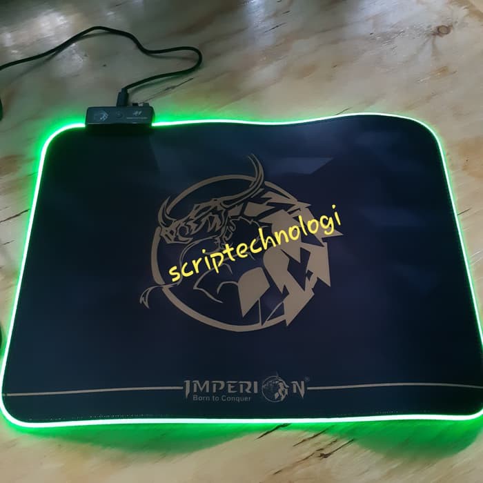 Imperion Atmosphere A1 Gaming Mousepad RGB - Speed Control Mouse Pad Soft