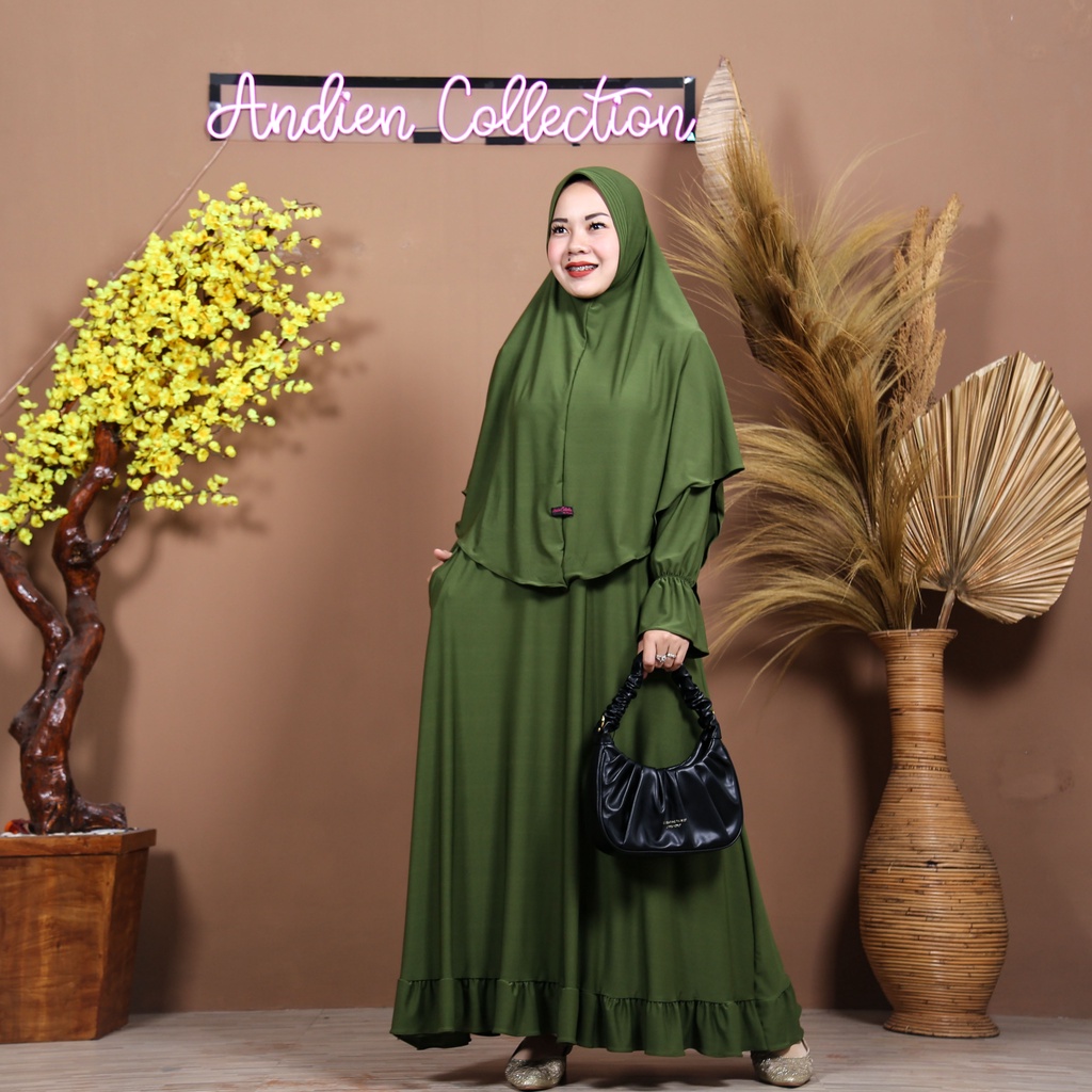 Syabiya gamis set hijab syar'i