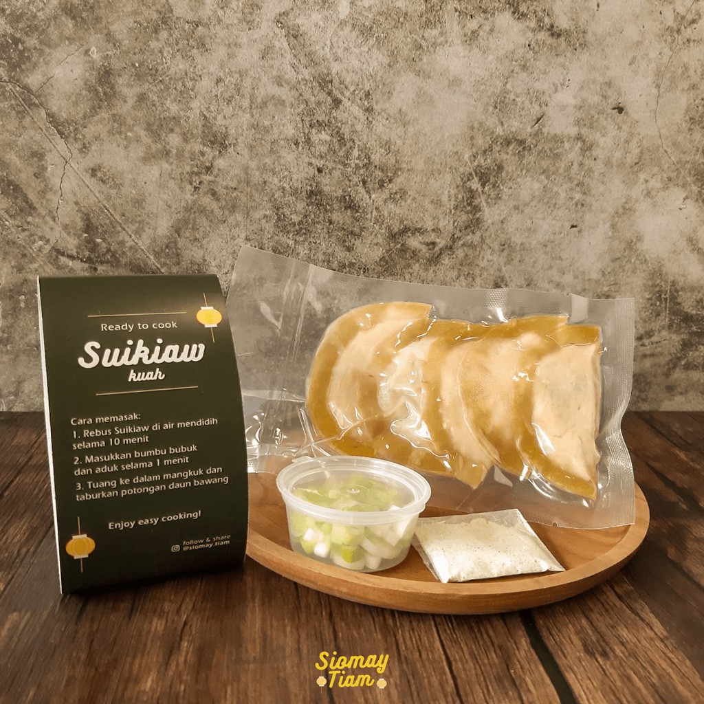

Suikiaw Siap Masak - Dumpling Homemade (Non-halal)