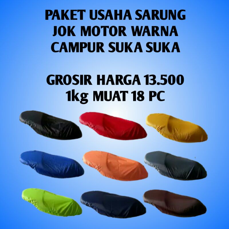 (GROSIR) SARUNG COVER JOK MOTOR MATIC BEBEK TERMURAH UNIVERSAL