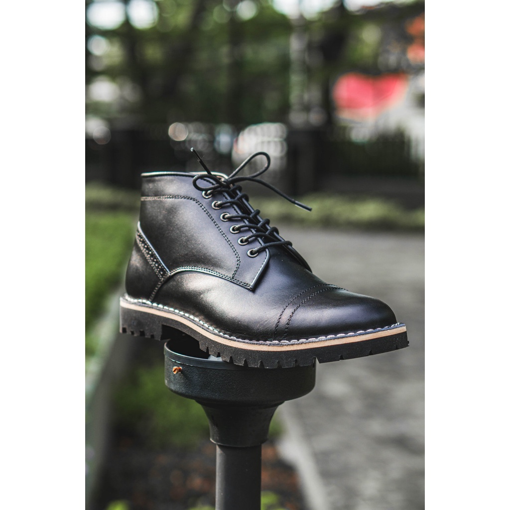 Sepatu Boots Kulit Asli - Vigos Dexter Series