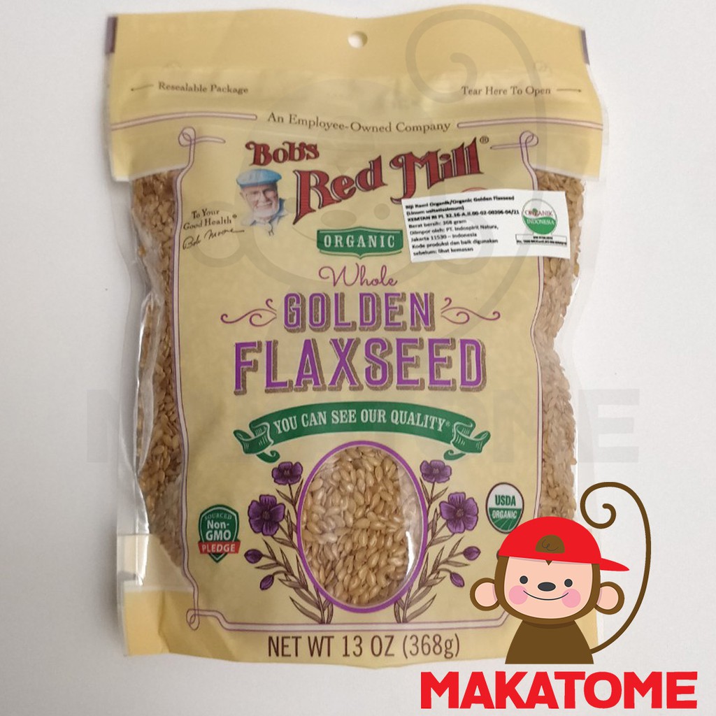 

Bobs Red Mill ORGANIC Golden Flaxseed 13 OZ 368 gr bob s flax seed