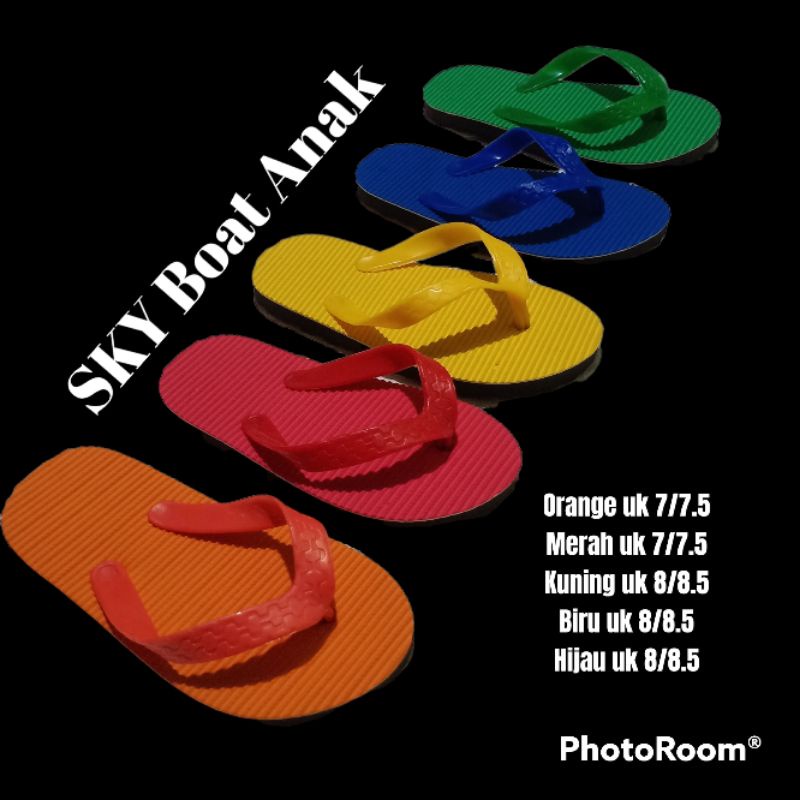 Grosir/SANDAL SKY BOAT ANAK SERI UKURAN 7-8.5